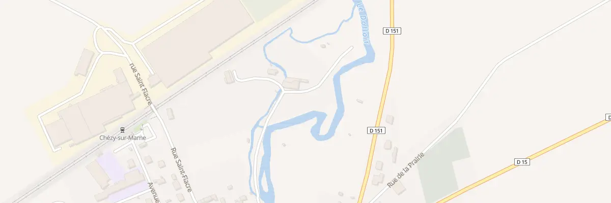 Plan du 5218 Le Gravier à Chézy-sur-Marne