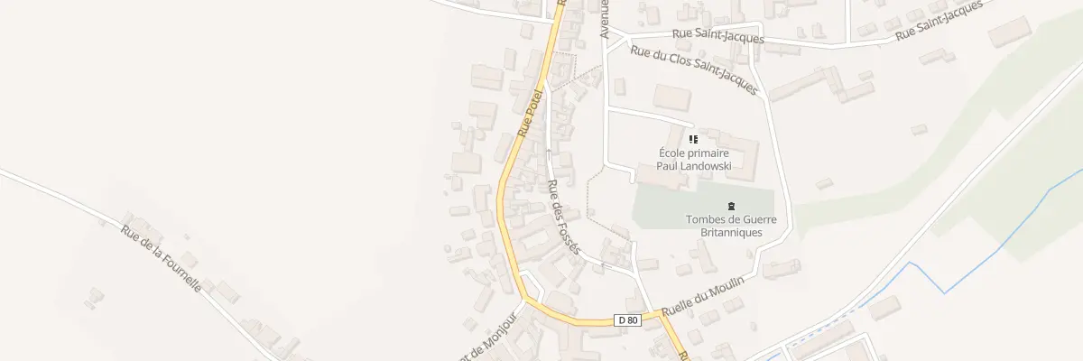 Plan du 7 Rue des Fossés à Oulchy-le-Château