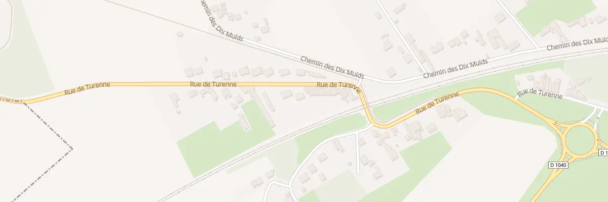 Plan du 1441 Rue de Turenne à Denain