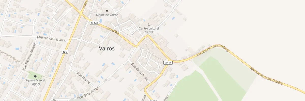 Plan du 43 Rue du Portail à Valros