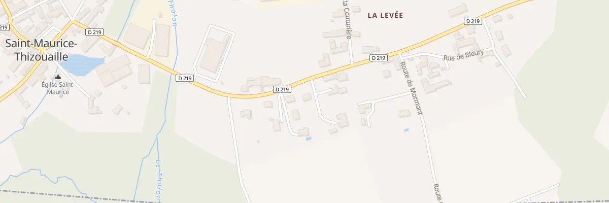 Plan du 12 Rue Vieux Poux à Saint-Maurice-Thizouaille