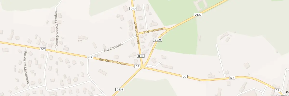 Plan du 4 Rte de la Fère à Saint-Gobain
