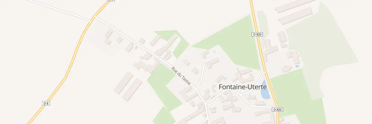 Plan du 430 Rue du Tertre à Fontaine-Uterte