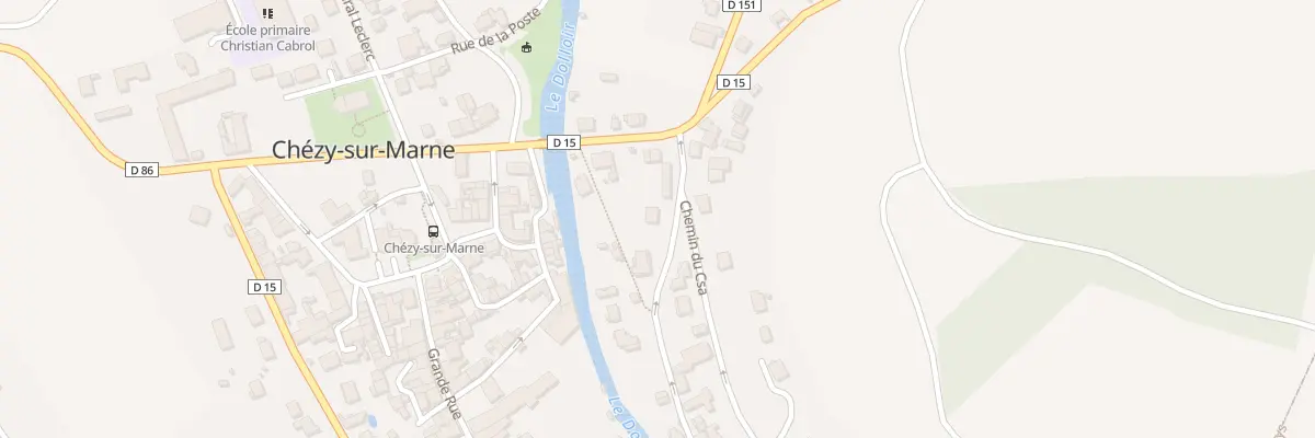 Plan du 4 Rue de Fossot à Chézy-sur-Marne