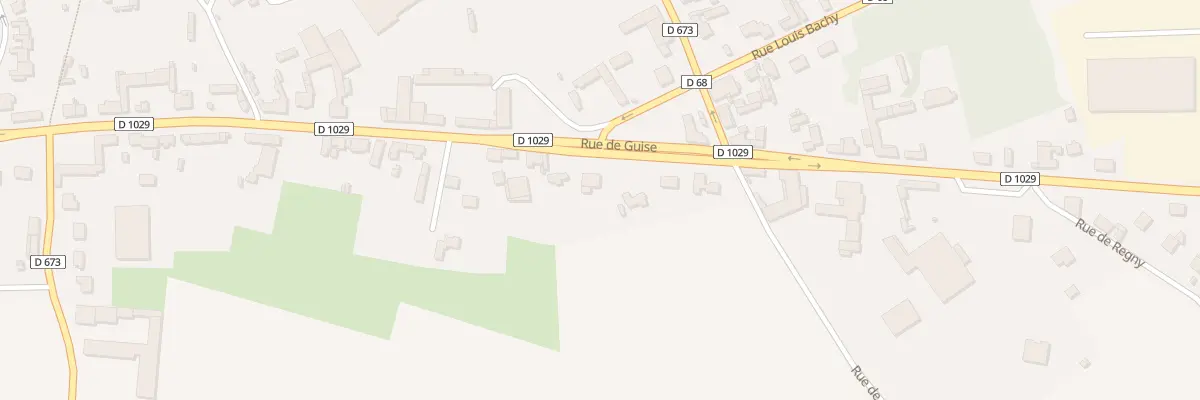 Plan du 32 Rue de Guise à Homblières