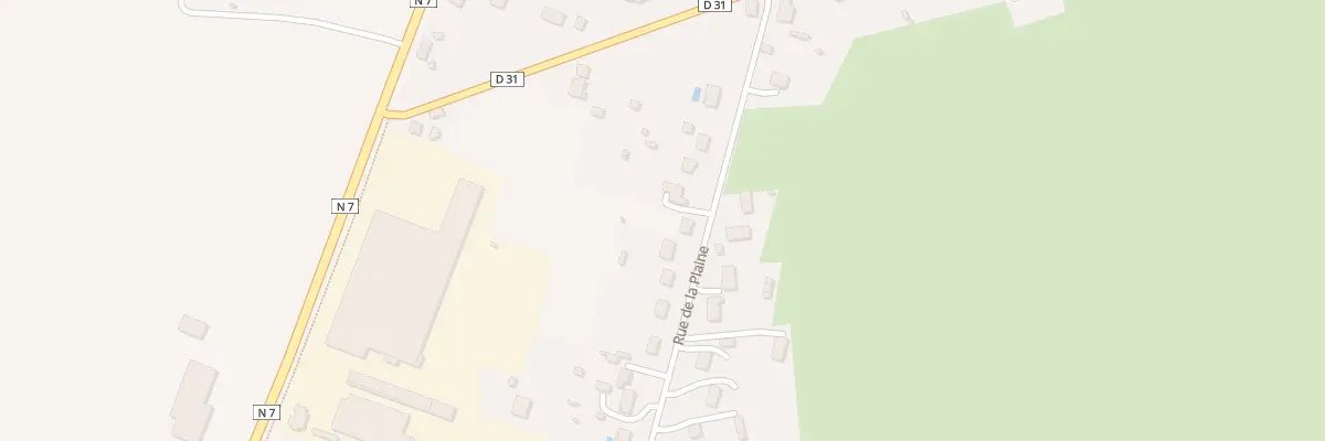 Plan du 51 Rue de la Plaine à Bessay-sur-Allier