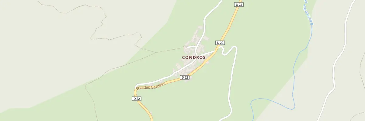 Plan du 5139 Condros à Frugières-le-Pin