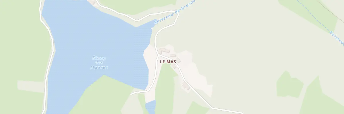 Plan du 5190 Le Mas à Isserteaux