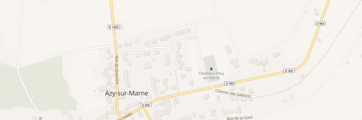 Plan du 27 Rue de Derrière les Murs à Azy-sur-Marne