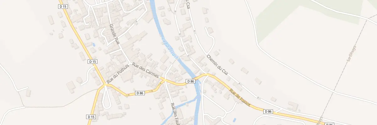 Plan du 16 Rue de Fossot à Chézy-sur-Marne
