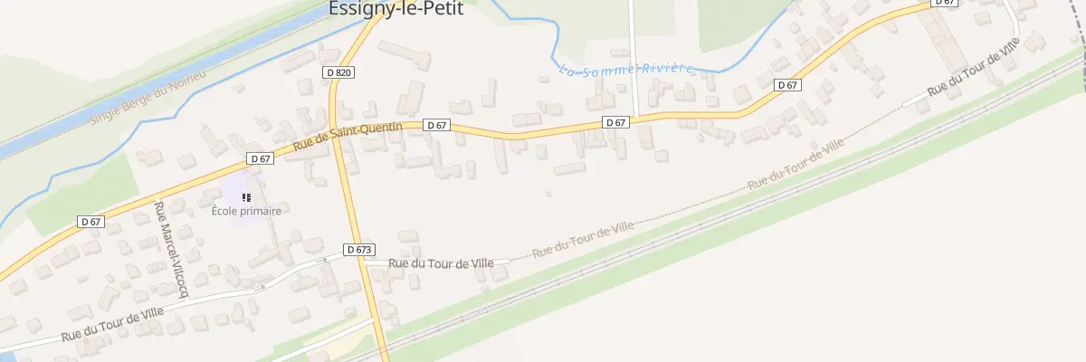 Plan du 467 Rue de St Quentin à Essigny-le-Petit