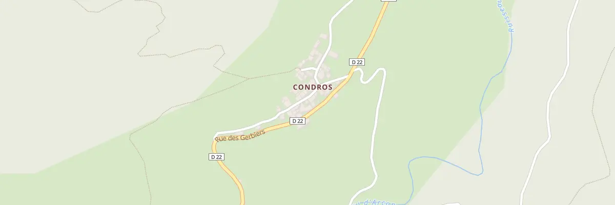 Plan du 5152F Condros à Villeneuve-d’Allier