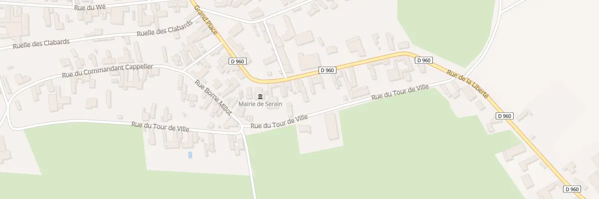 Plan du 22 Rue de la Liberté à Serain
