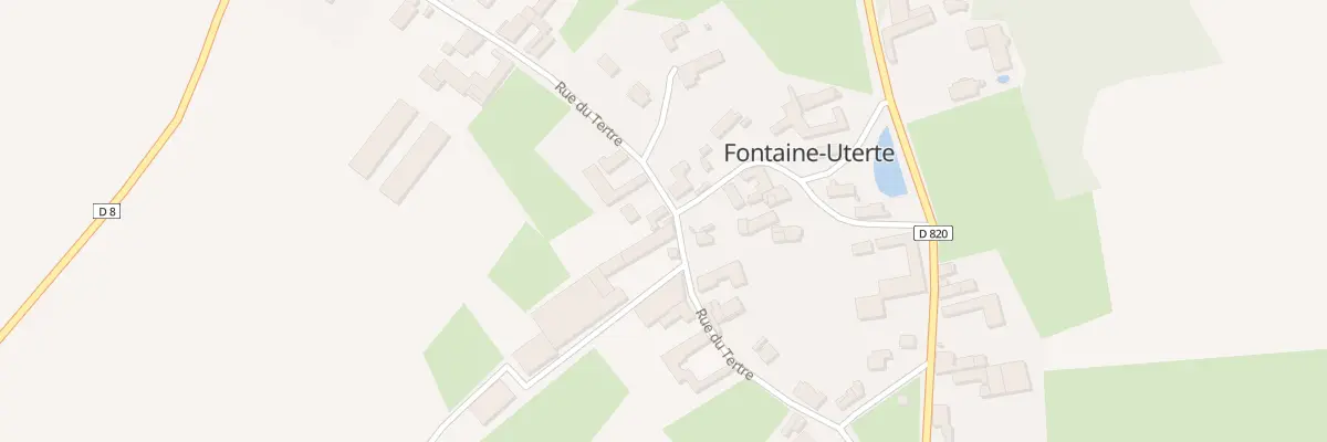 Plan du 303 Rue du Tertre à Fontaine-Uterte