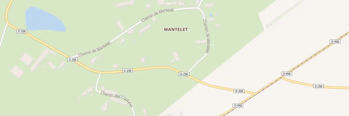 Plan du 18 Rte de Mantelet à Saint-Sulpice