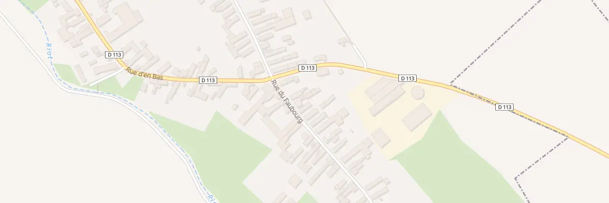 Plan du 5 Rue du Faubourg à Boussières-en-Cambrésis