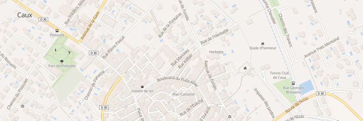 Plan du 5 Rue Kleber à Caux