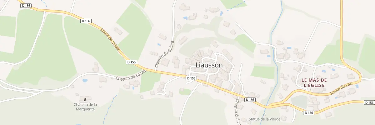 Plan du 5129 Le Village à Liausson