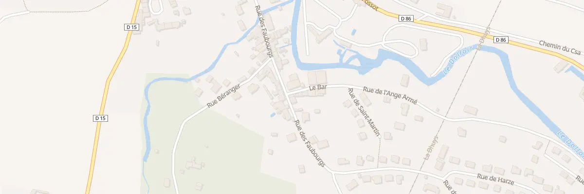 Plan du 2 Rue St Martin à Chézy-sur-Marne