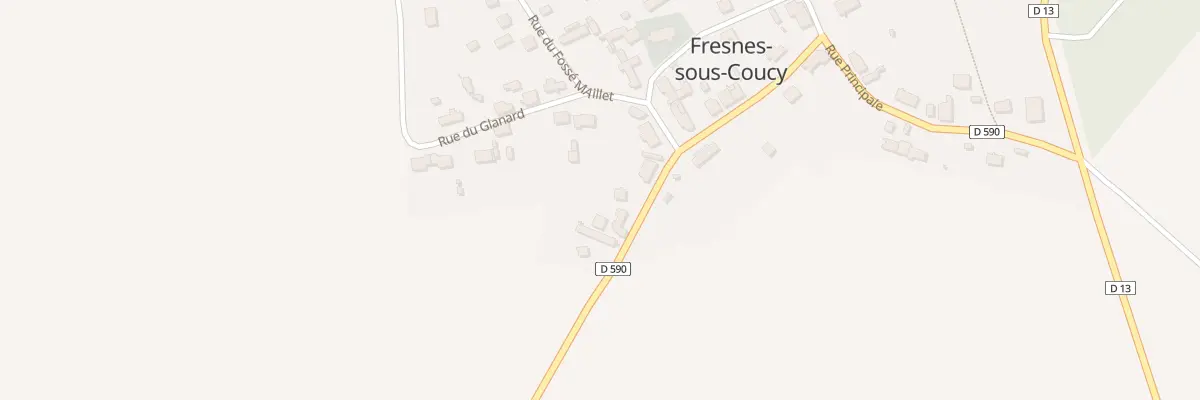 Plan du 5024 Rue Principale à Fresnes-sous-Coucy