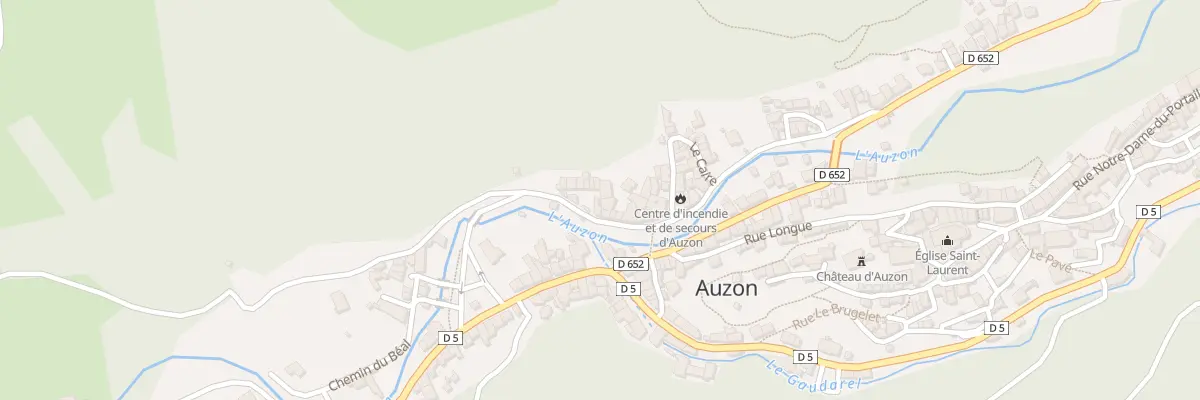 Plan du 3 Rue des Ruisseaux à Auzon