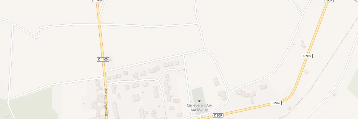 Plan du 21 Rue de Derrière les Murs à Azy-sur-Marne