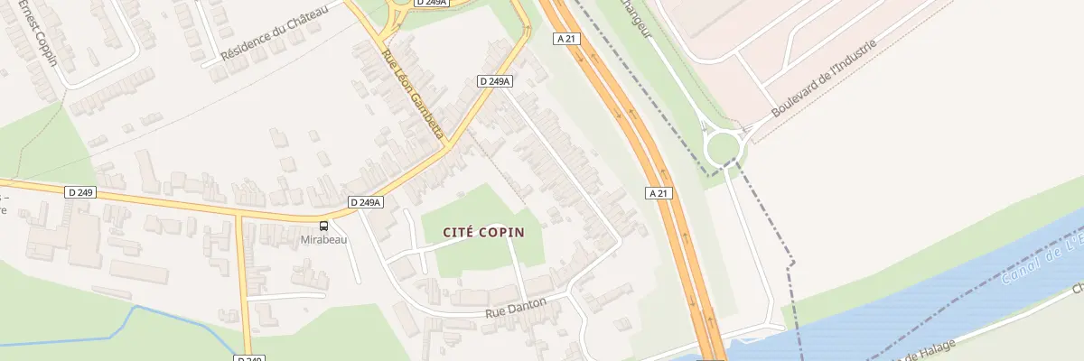 Plan du 84 Rue Pasteur à Lourches