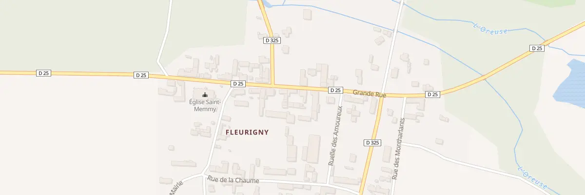 Plan du 15B Gr Grande Rue Fleurigny à Thorigny-sur-Oreuse