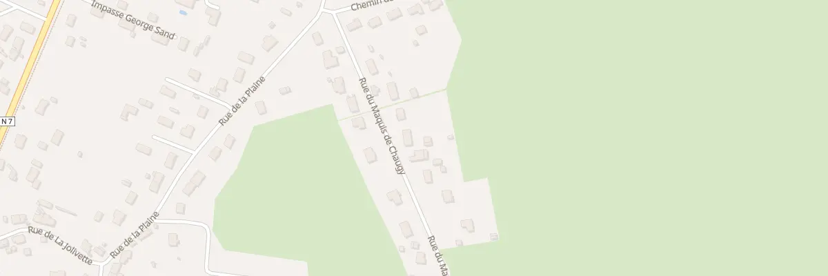 Plan du 32 Rue du Maquis de Chaugy à Bessay-sur-Allier
