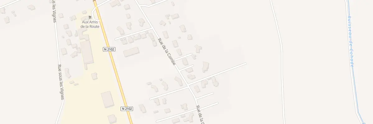 Plan du 5097 Rue de la Combe à Cohade