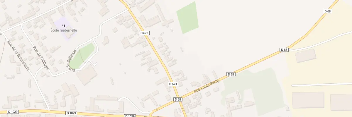 Plan du 19 Rue Jean Budnyk à Homblières