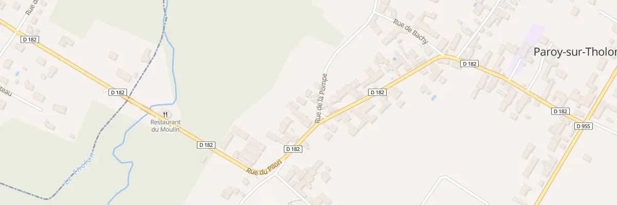Plan du 3 Rue de la Pompe à Paroy-sur-Tholon
