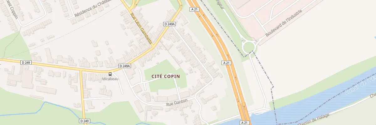 Plan du 96 Rue Pasteur à Lourches