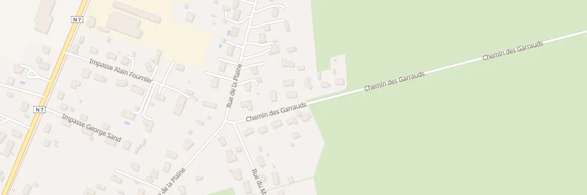 Plan du 5B Che des Garrauds à Bessay-sur-Allier