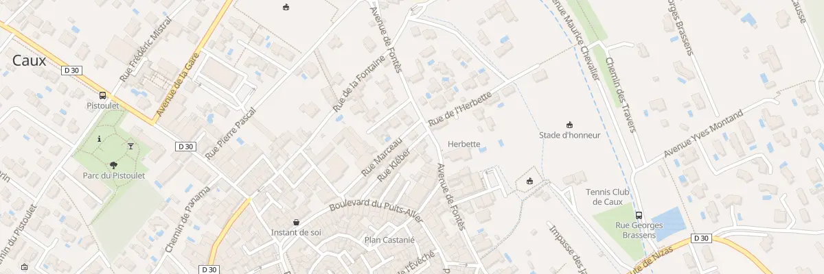 Plan du 11 Rue Kleber à Caux
