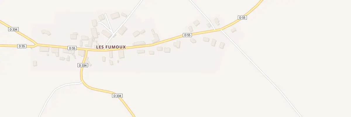 Plan du 5576 Les Fumoux à Luzillat