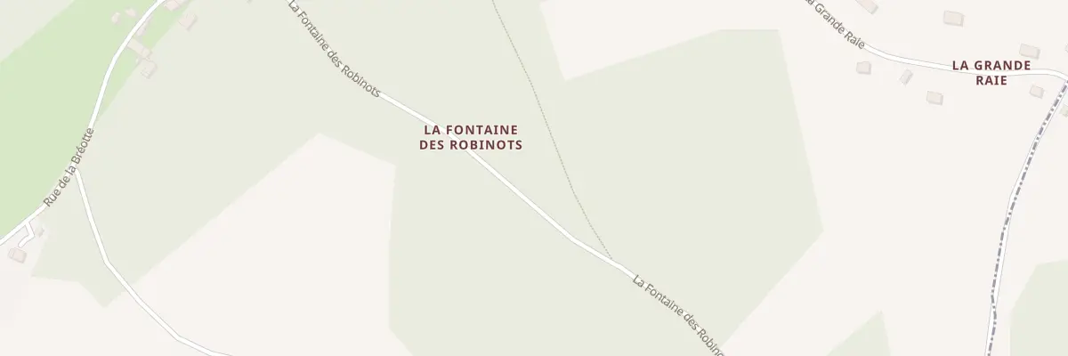 Plan du 323 La Fontaine des Robinots à Parly