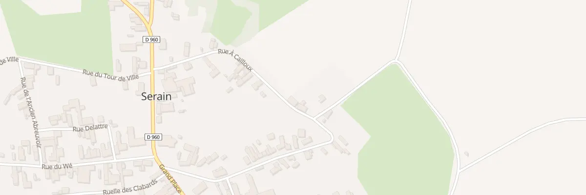 Plan du 30 Rue à Cailloux à Serain
