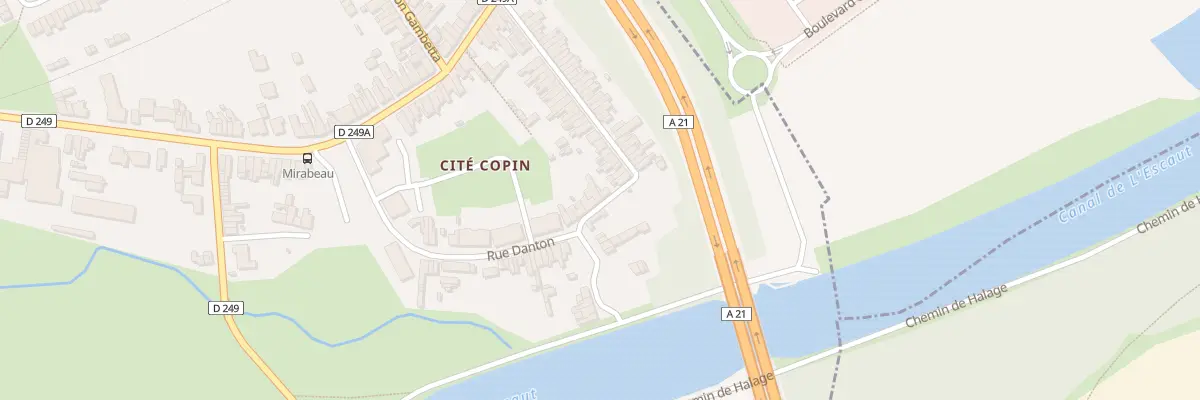 Plan du 237 Rue Danton à Lourches