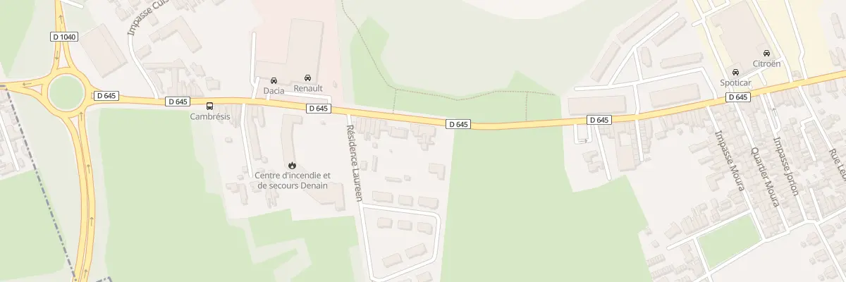 Plan du 202B Rue Pierre Bériot à Denain