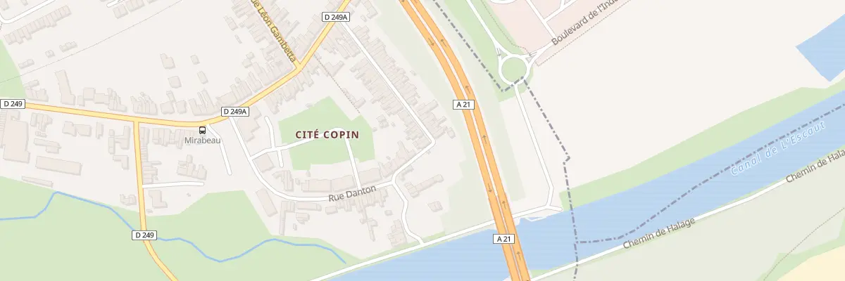 Plan du 160 Rue Pasteur à Lourches
