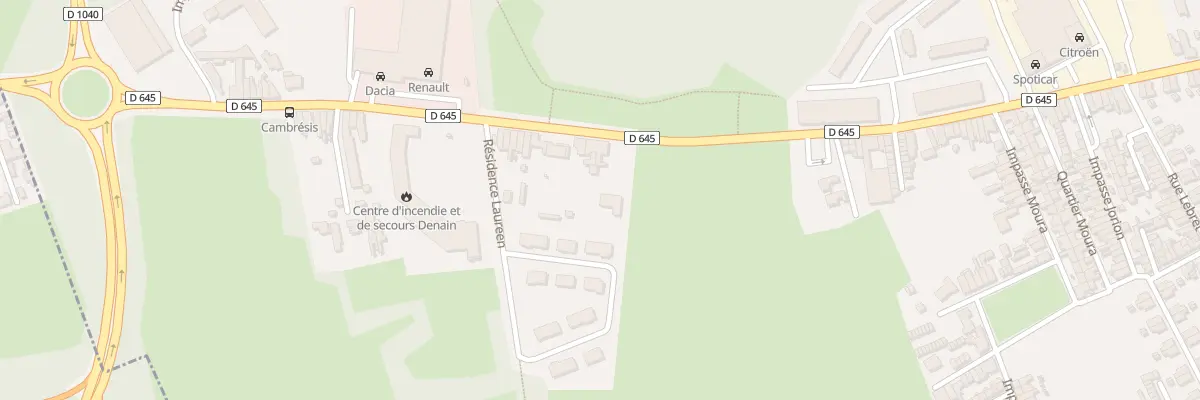 Plan du 198 Rue Pierre Bériot à Denain