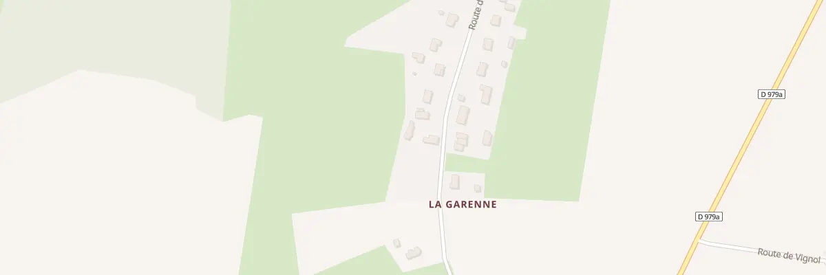Plan du 5014 La Garenne à Gennetines