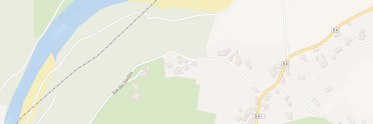 Plan du 14 Rue des Bardins à Crevant-Laveine