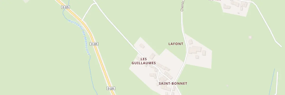 Plan du 5266 Saint Bonnet à Manglieu