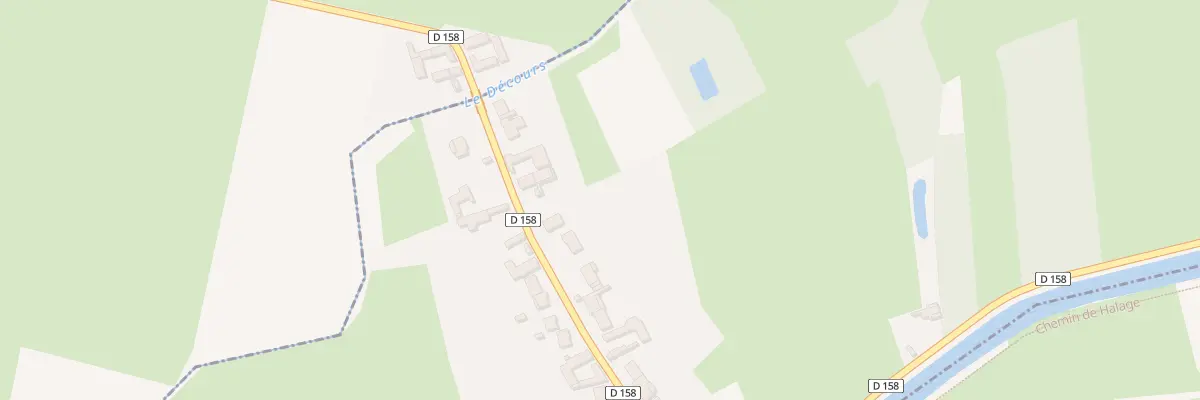 Plan du 48 Rte de Bousignies à Millonfosse