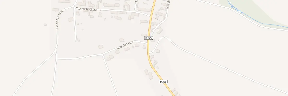 Plan du 16 Rue de Voisines (Fleurigny) à Thorigny-sur-Oreuse