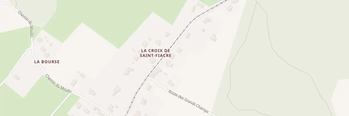 Plan du 77 Rue de la Croix St Fiacre à Charmeil