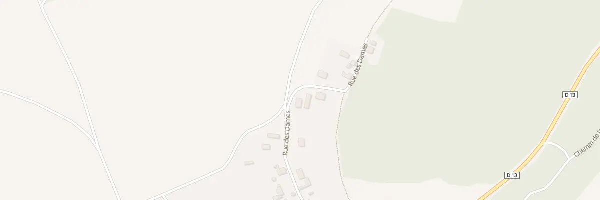 Plan du Village à Fresnes-sous-Coucy