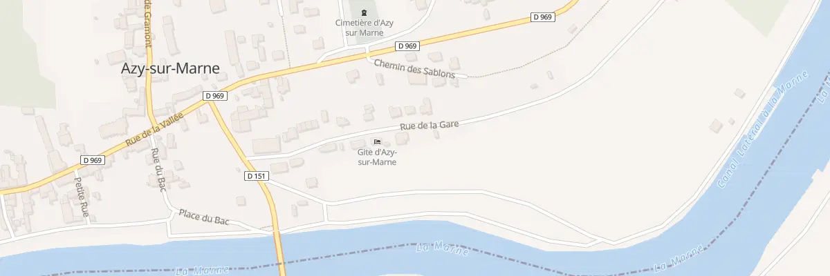 Plan du 9 Rue de la Gare à Azy-sur-Marne